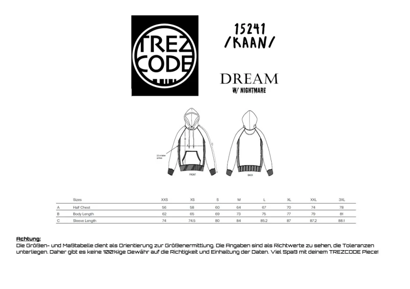 KAAN HOODIE DREAM BLACK